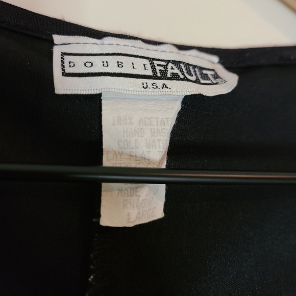 Vintage Double Fault flapper style fringe mini dress - Picture 6 of 8